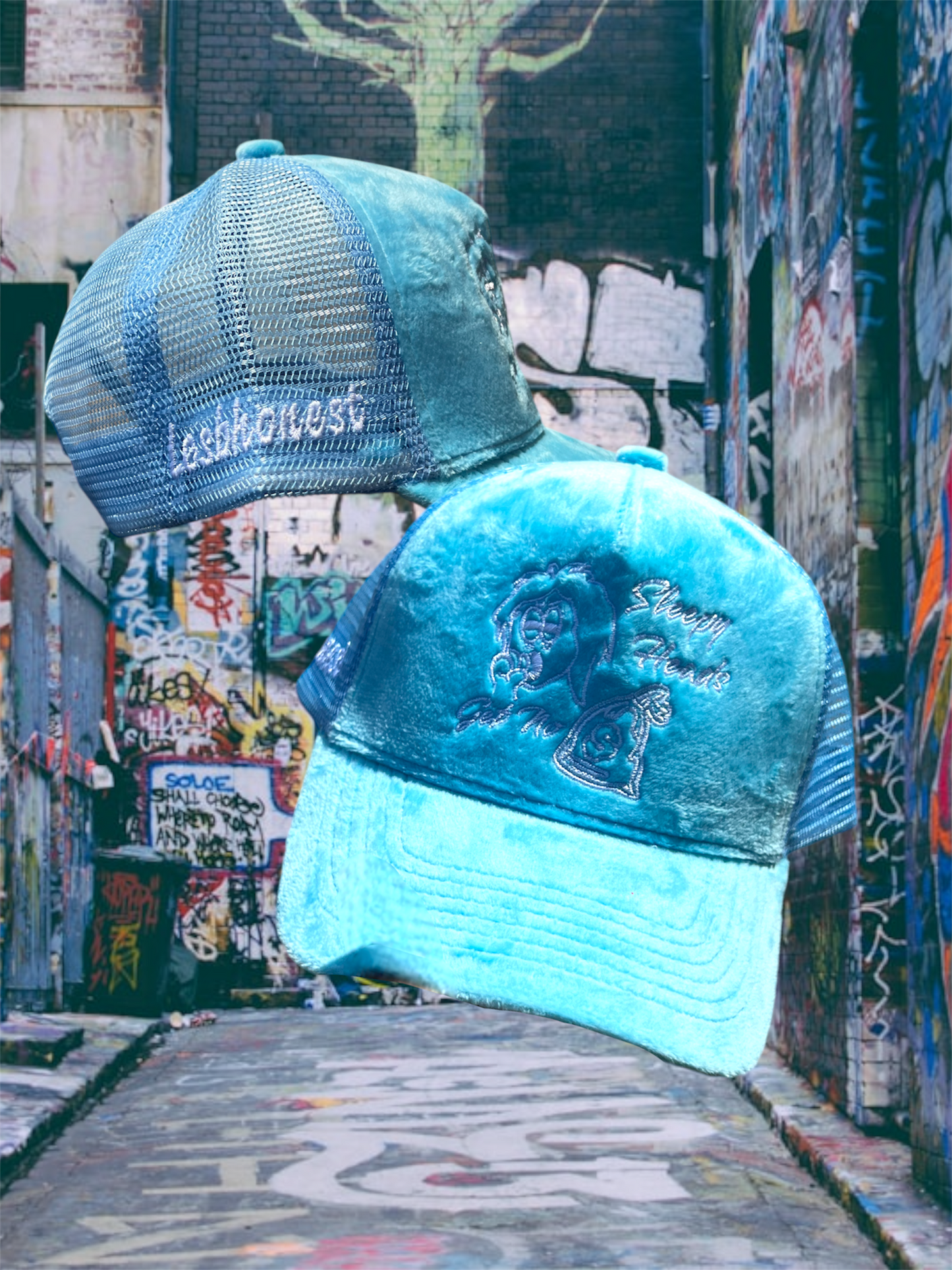 Velvet Trucker Hats