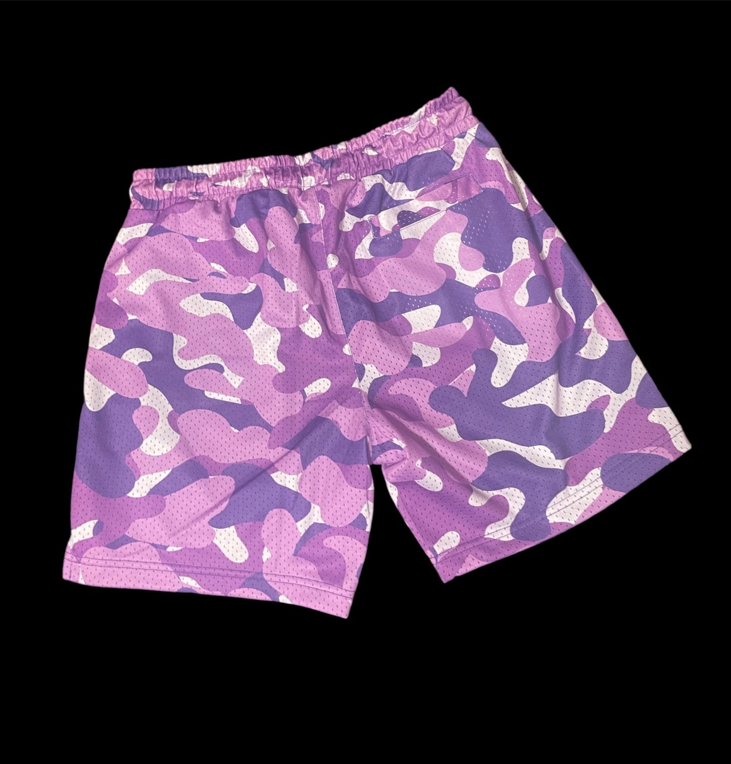 Camo Purp Mesh Shorts